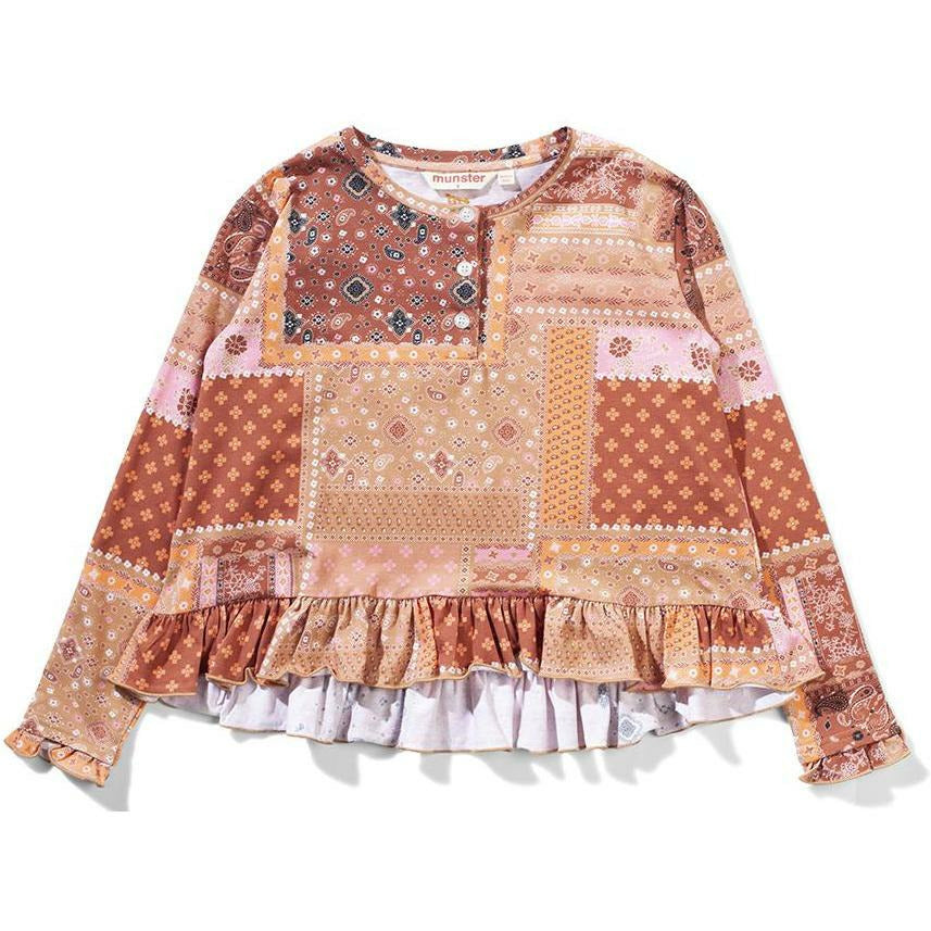 Jerry Ls Tee - Patchwork Paisley