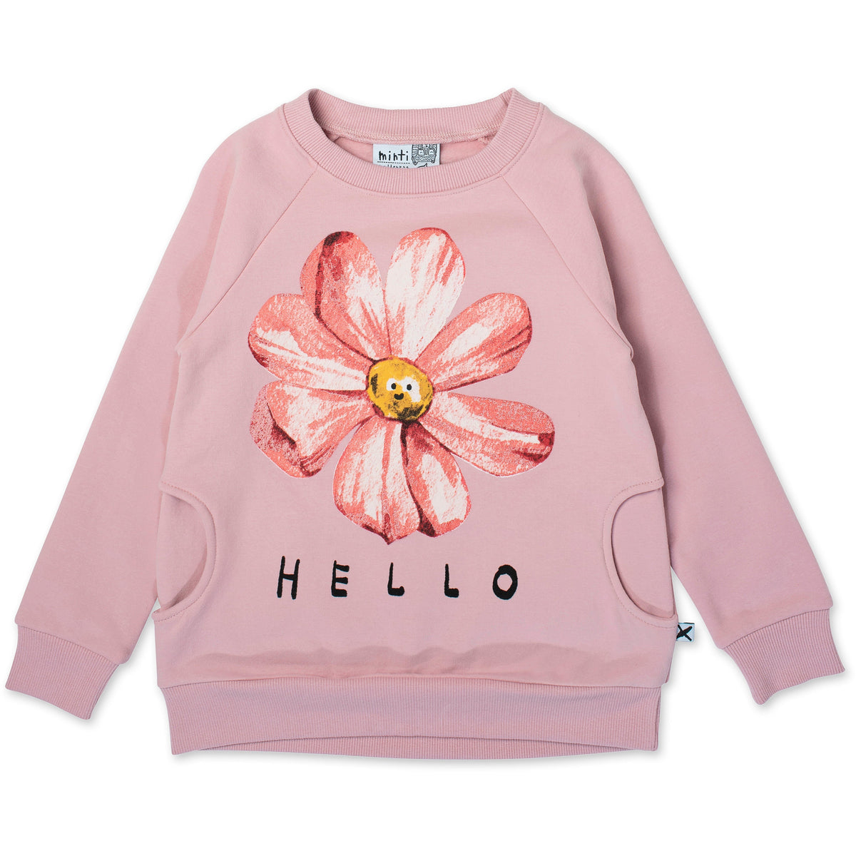 Friendly Flower Furry Crew - Muted Pink