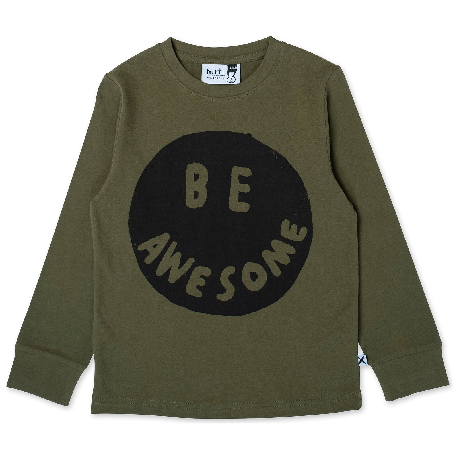 Be Awesome Tee - Khaki