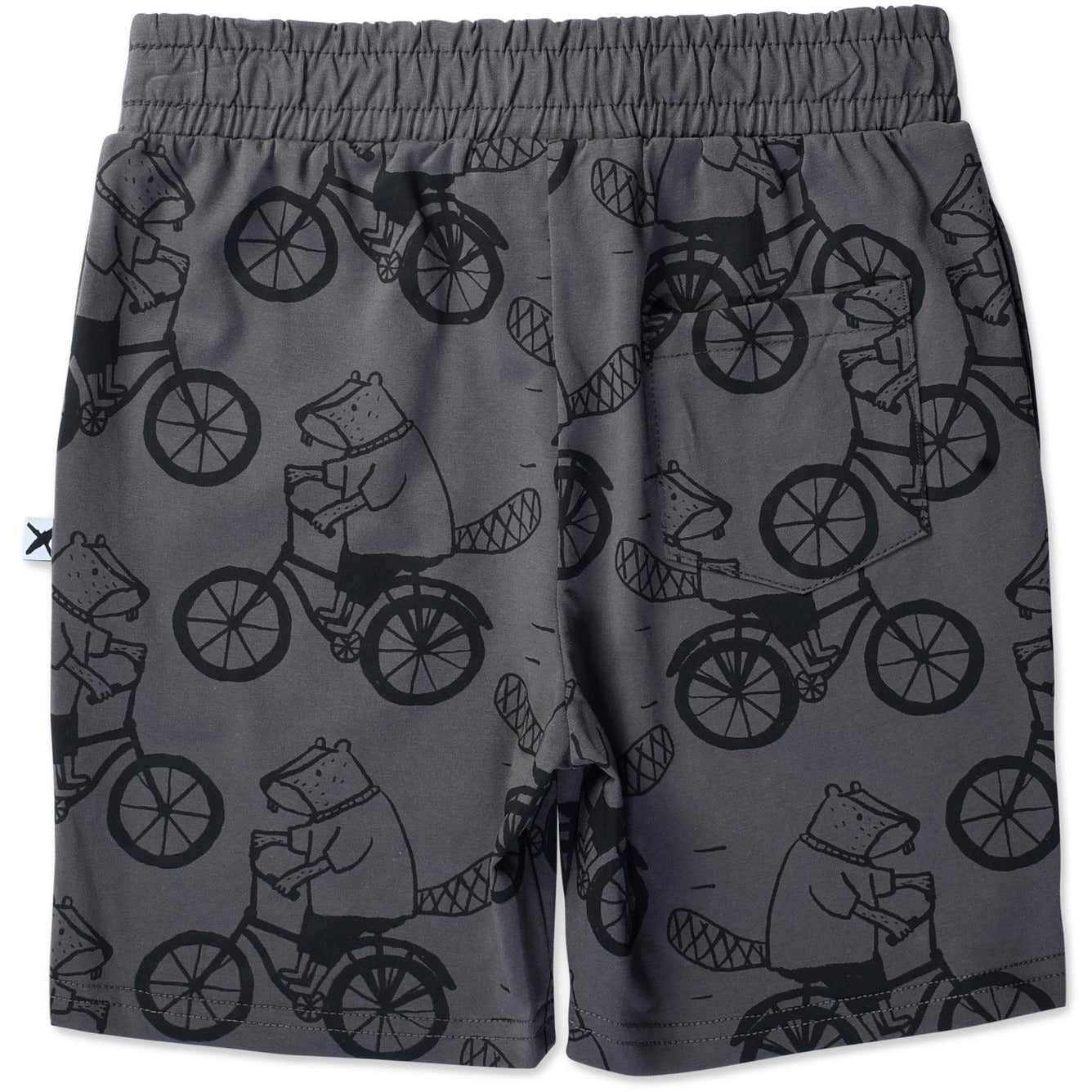 Biking Beavers Short - Dark Grey