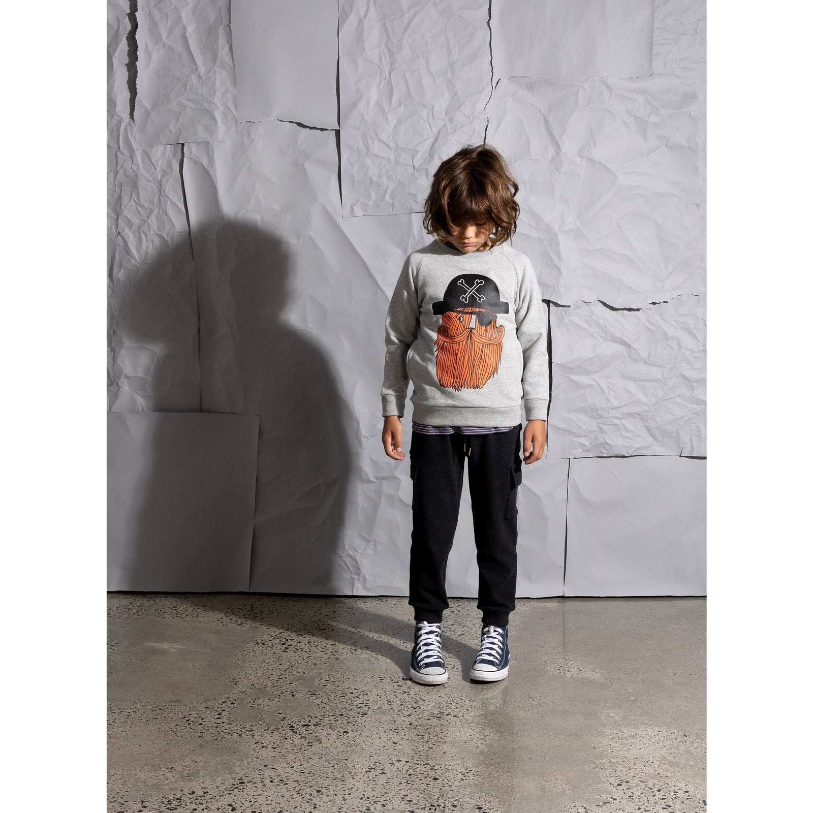 Hairy Pirate Furry Crew - Grey Marle