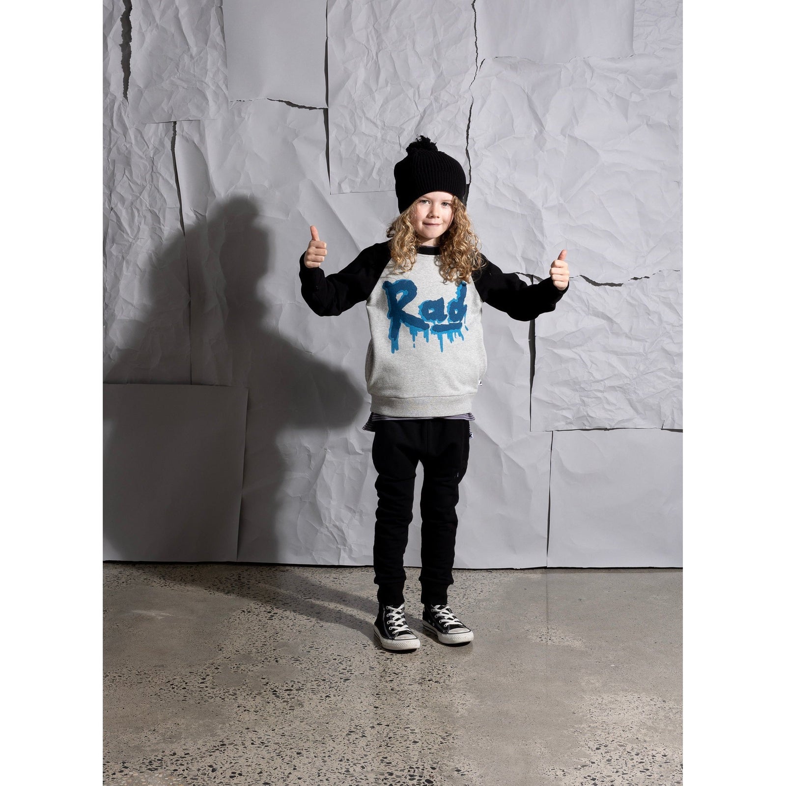 Furry Bronx Trackies - Black