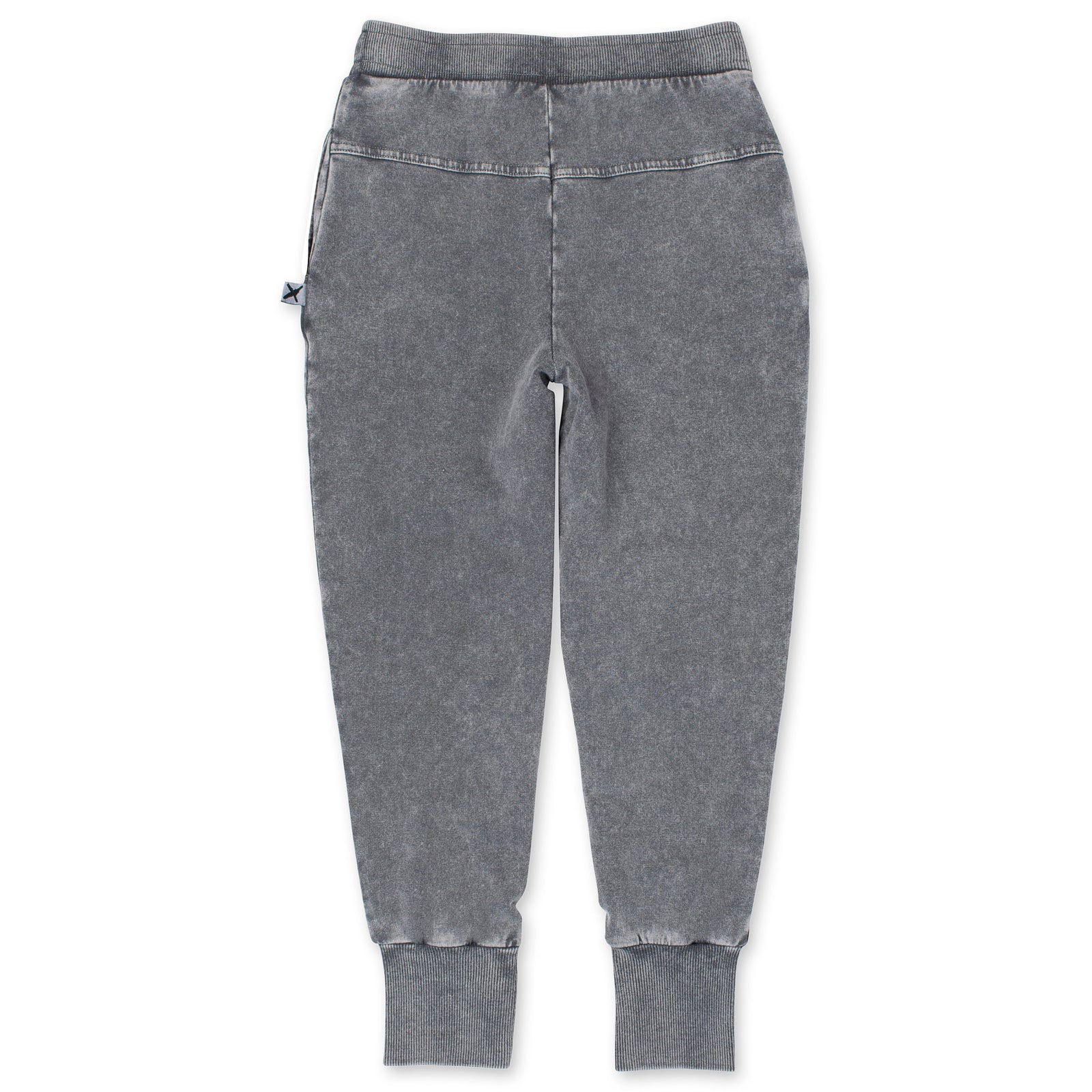 Friendly Skulls Patch Trackies - Grey Wash