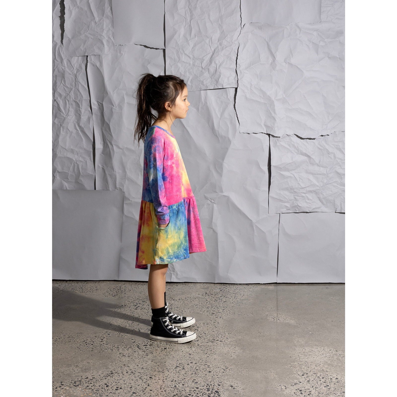 Popsicle Tie Dye Dress - Multi