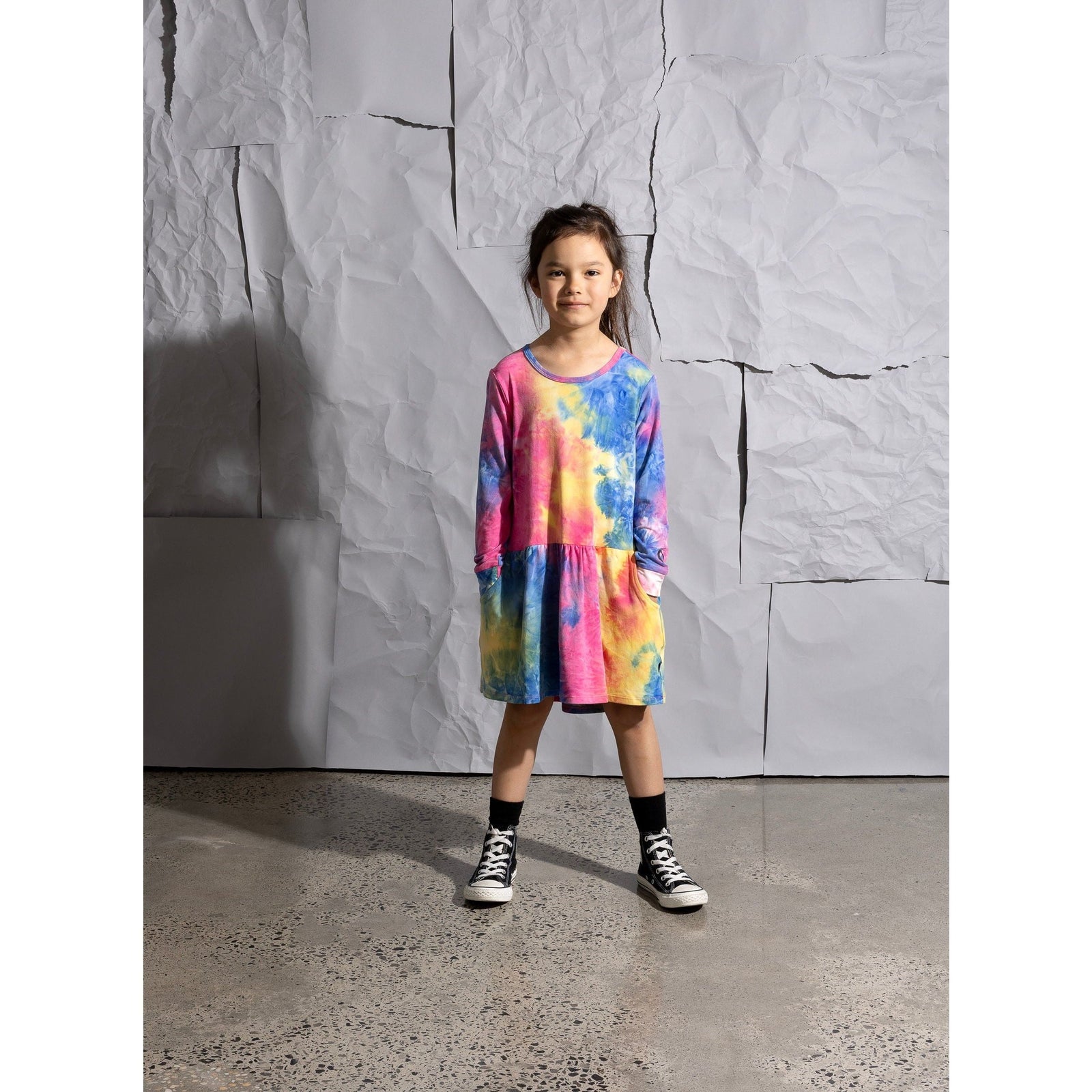 Popsicle Tie Dye Dress - Multi