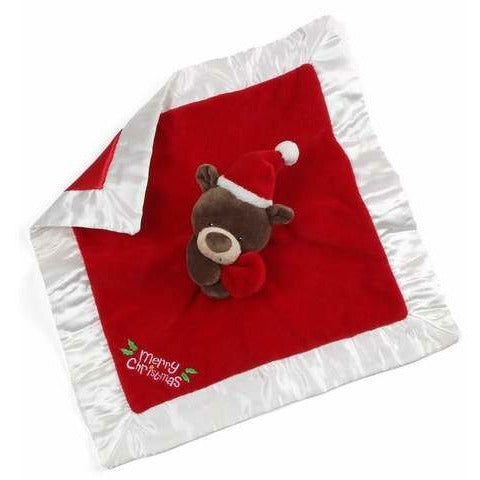 Merry Christmas Lovey Santa Bear