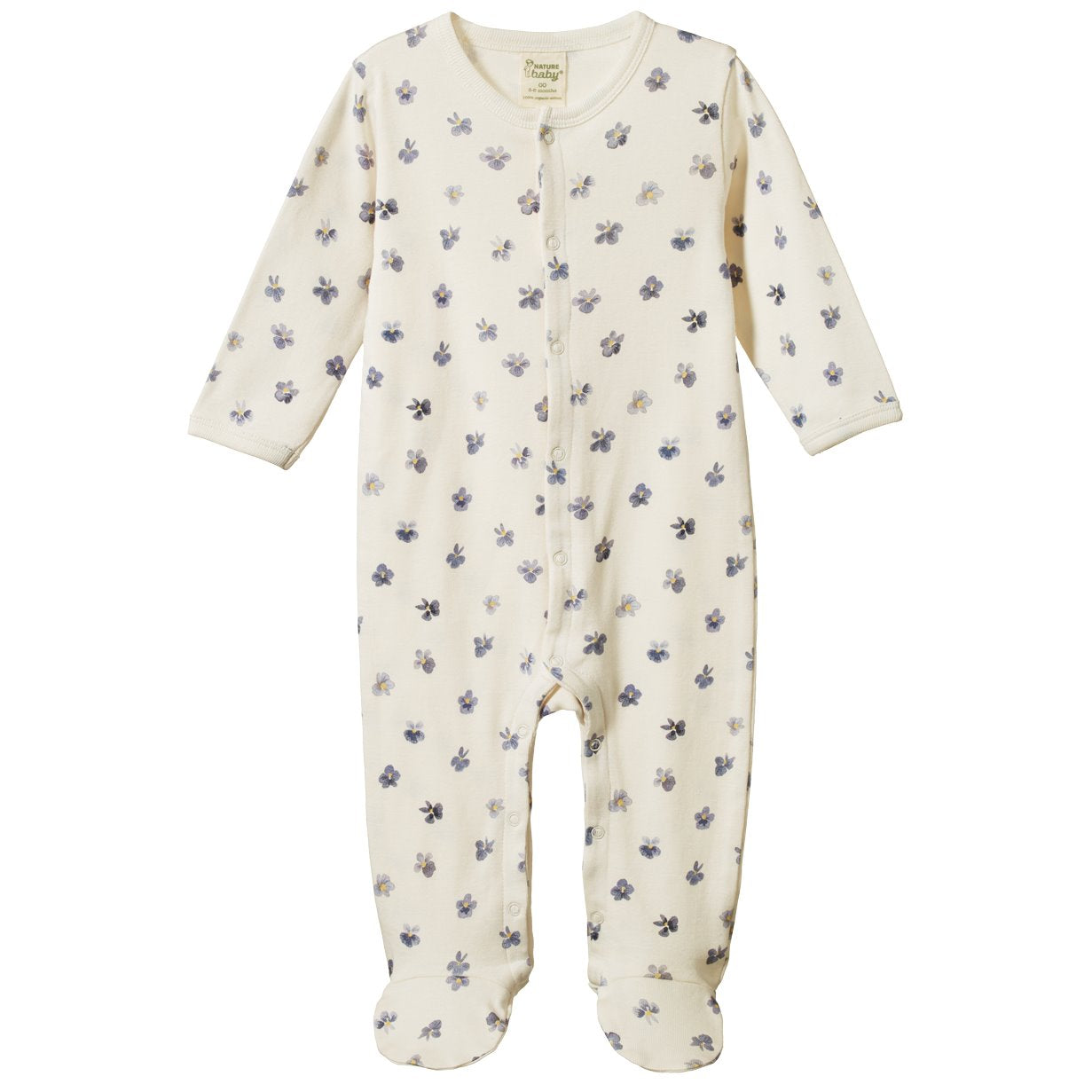 Stretch & Grow - Pressed Pansy Print