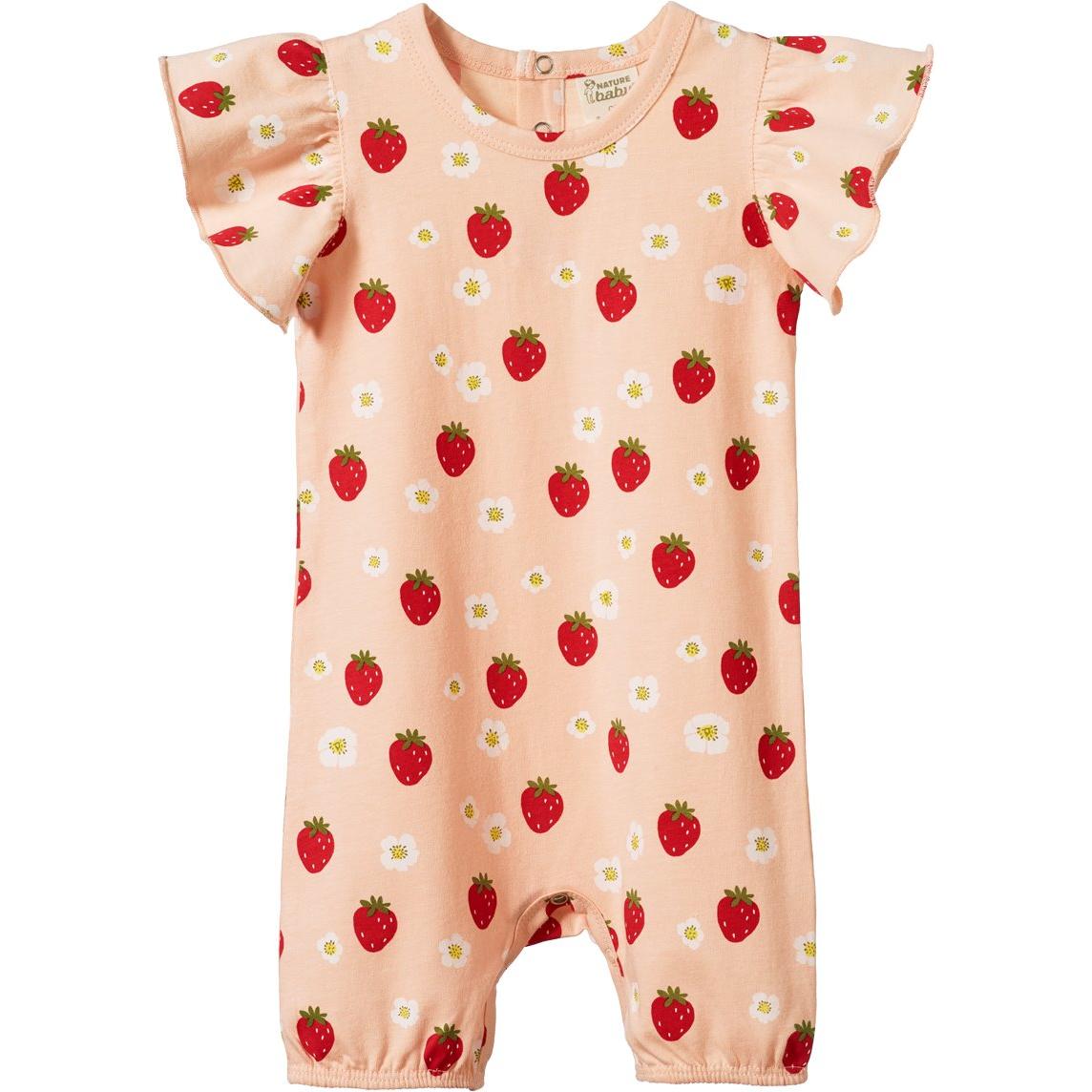 Tilly Suit - Strawberry Fields Peach Print