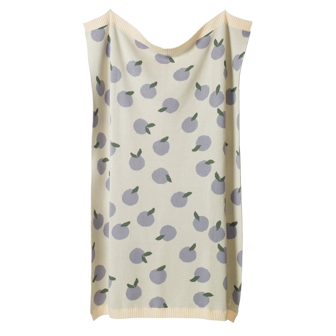 Dune Blanket - Doris Plum Knit Bassinet