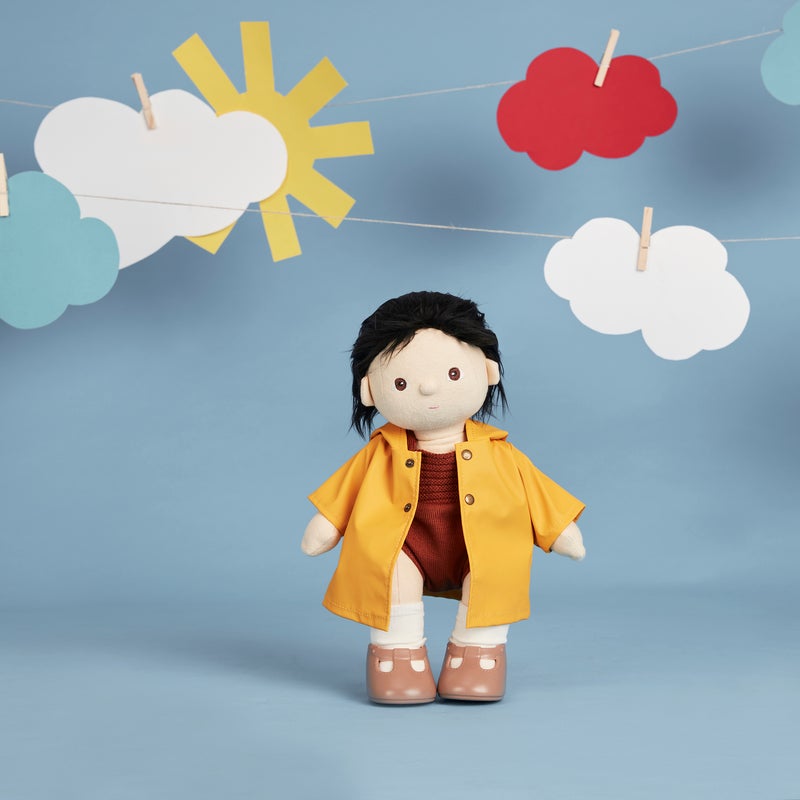 Dinkum Doll Rainy Play Set - Yellow