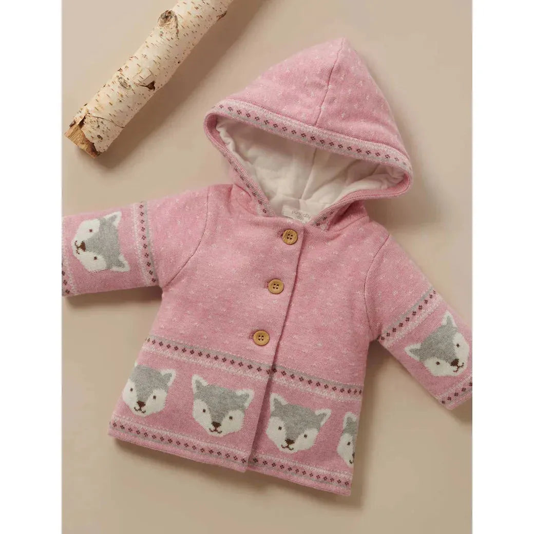 Padded Jacket Fox Jacquard
