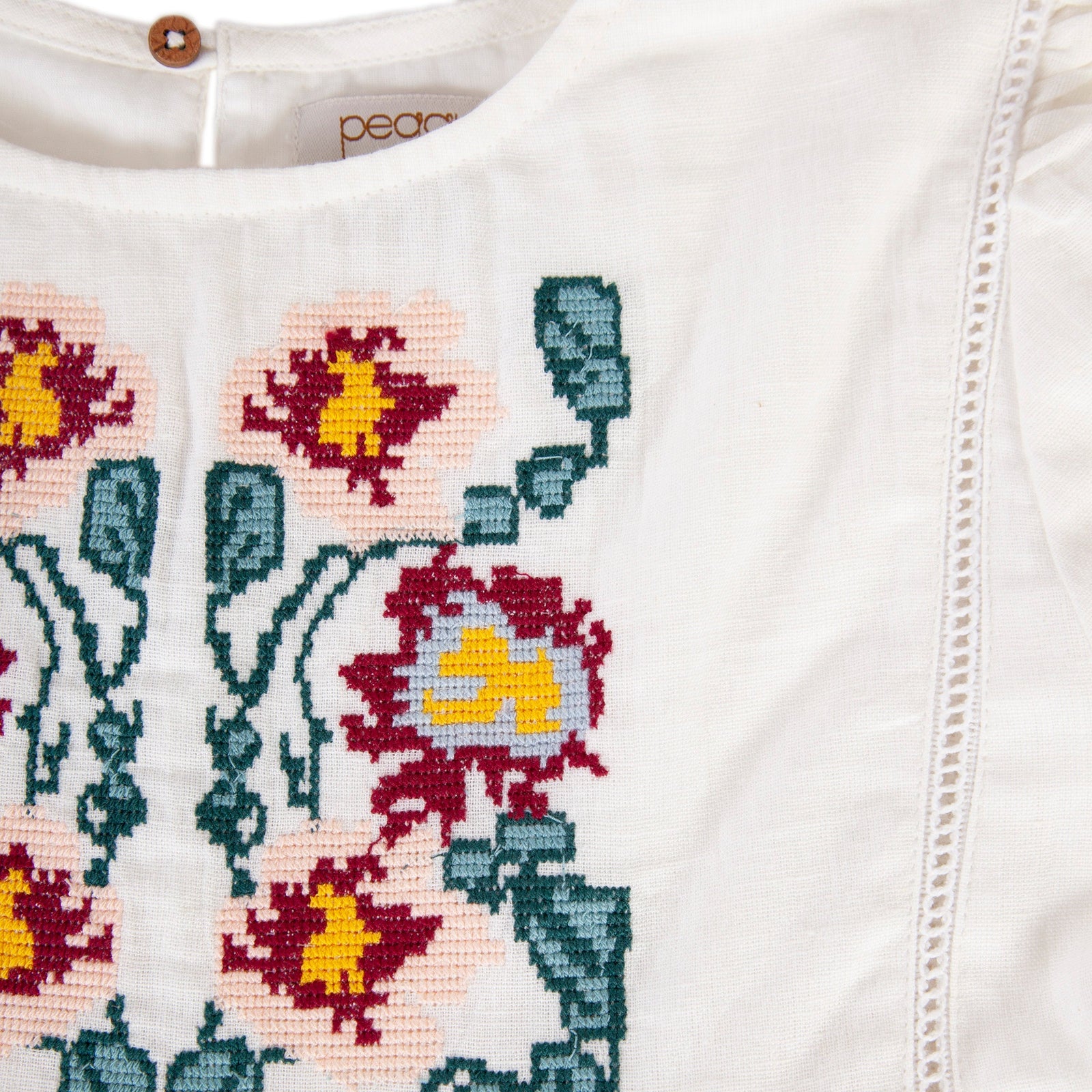 Hettie Dress - White