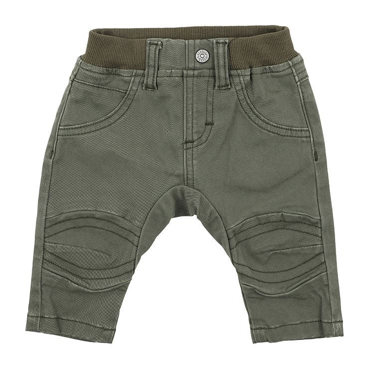 Olive Twill Pants