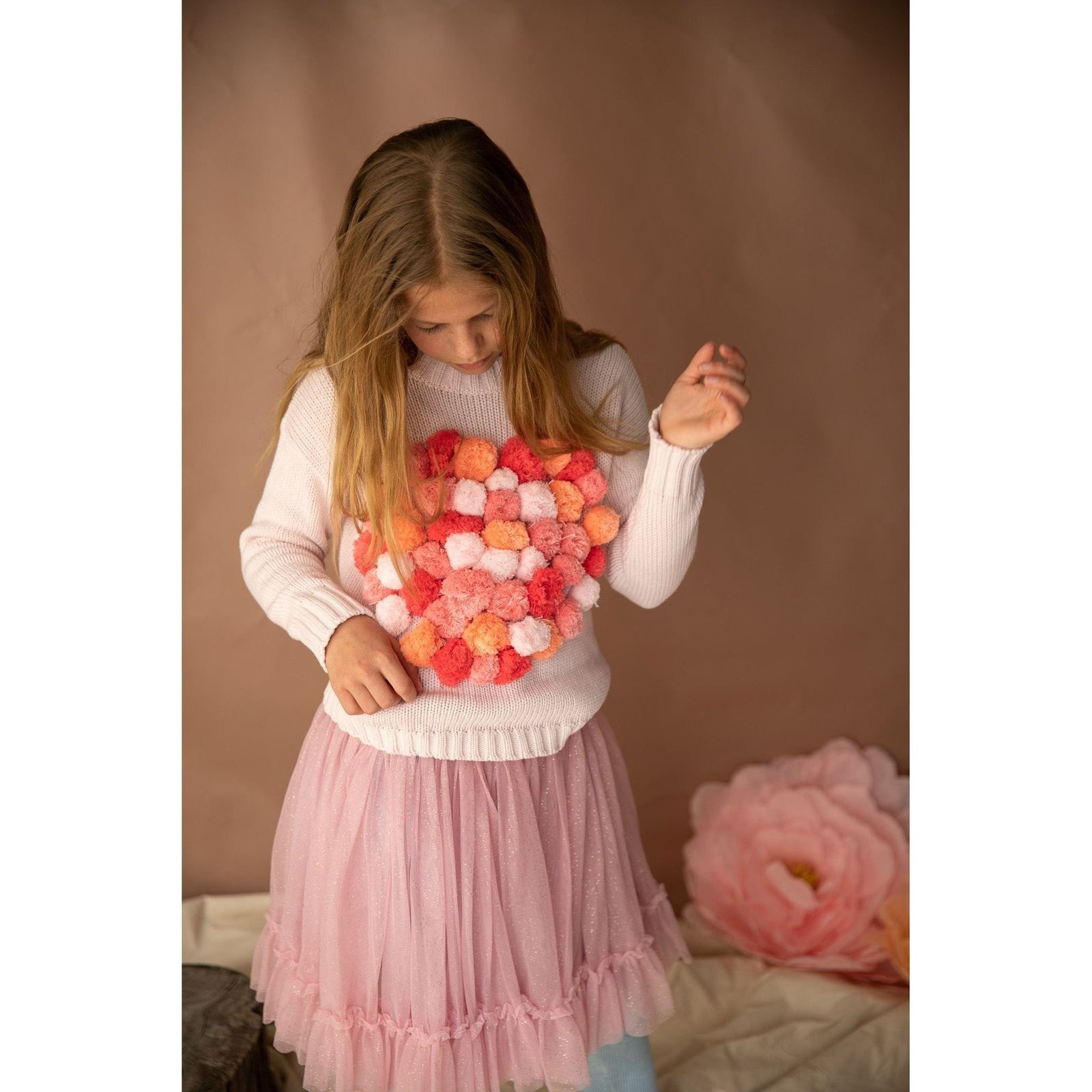 Rosie Jumper-Coconut Ice