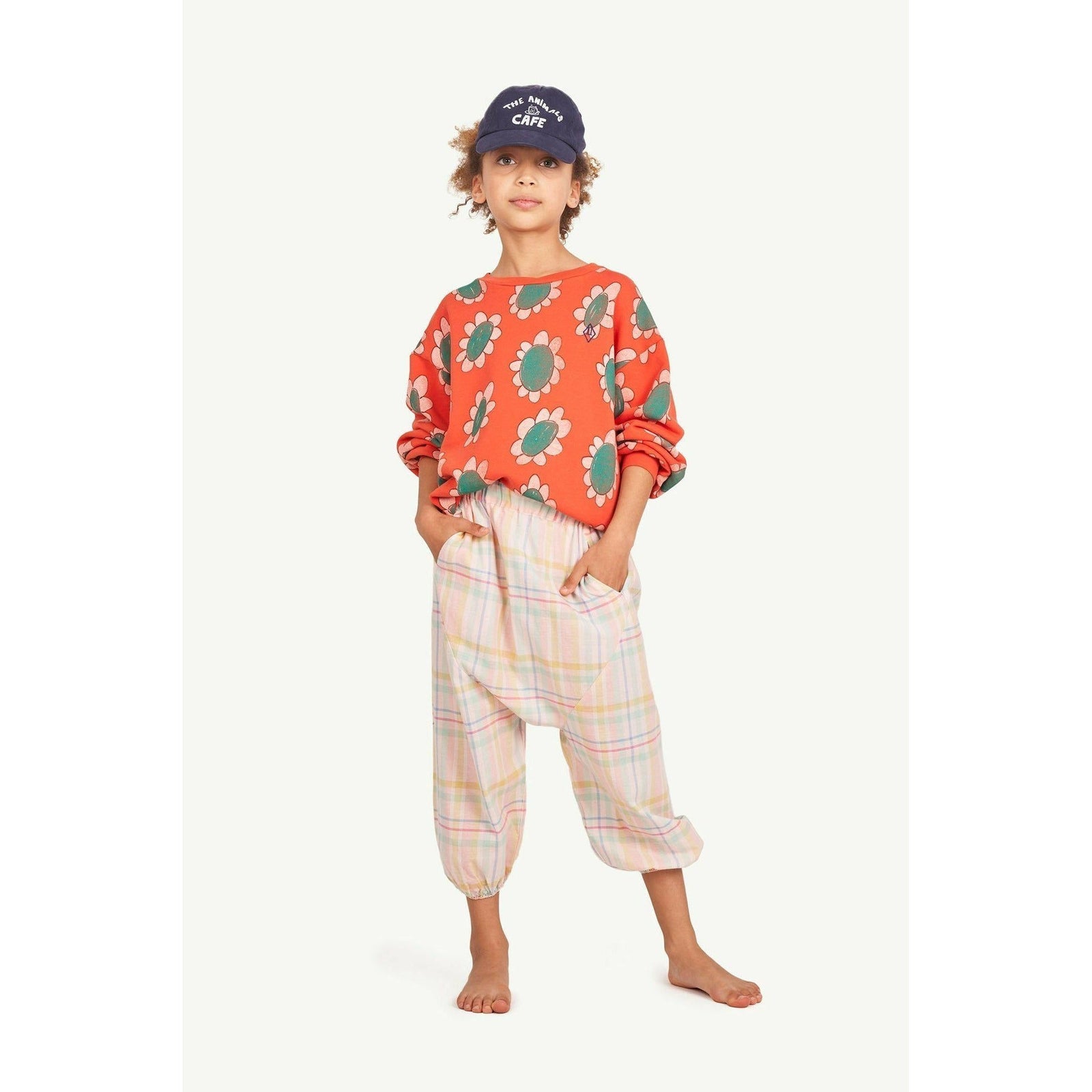 Buffalo Kids Pants Pink Logo