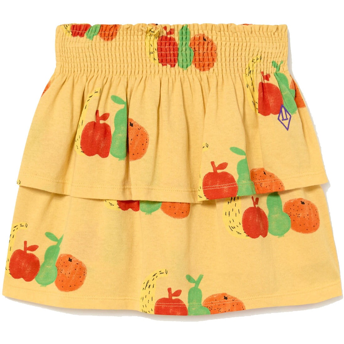 Fruits Yellow Kiwi Skirt