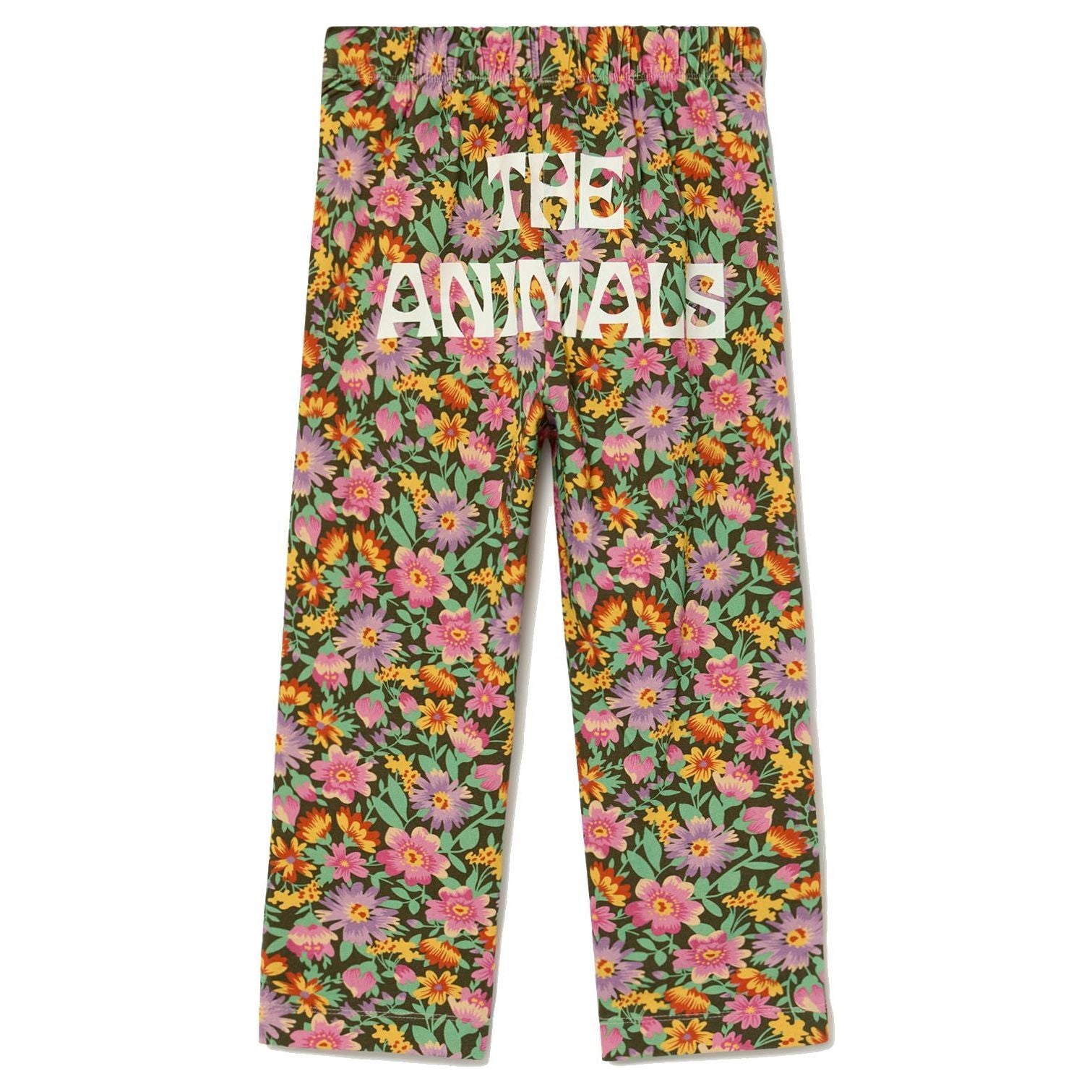 Flowers Beige Camaleon Pants