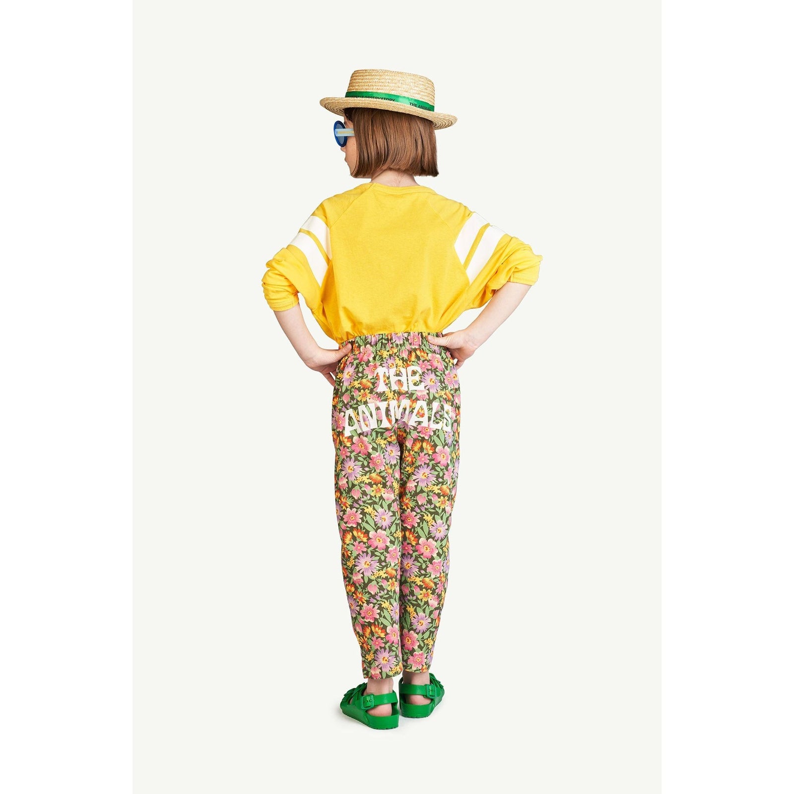 Flowers Beige Camaleon Pants