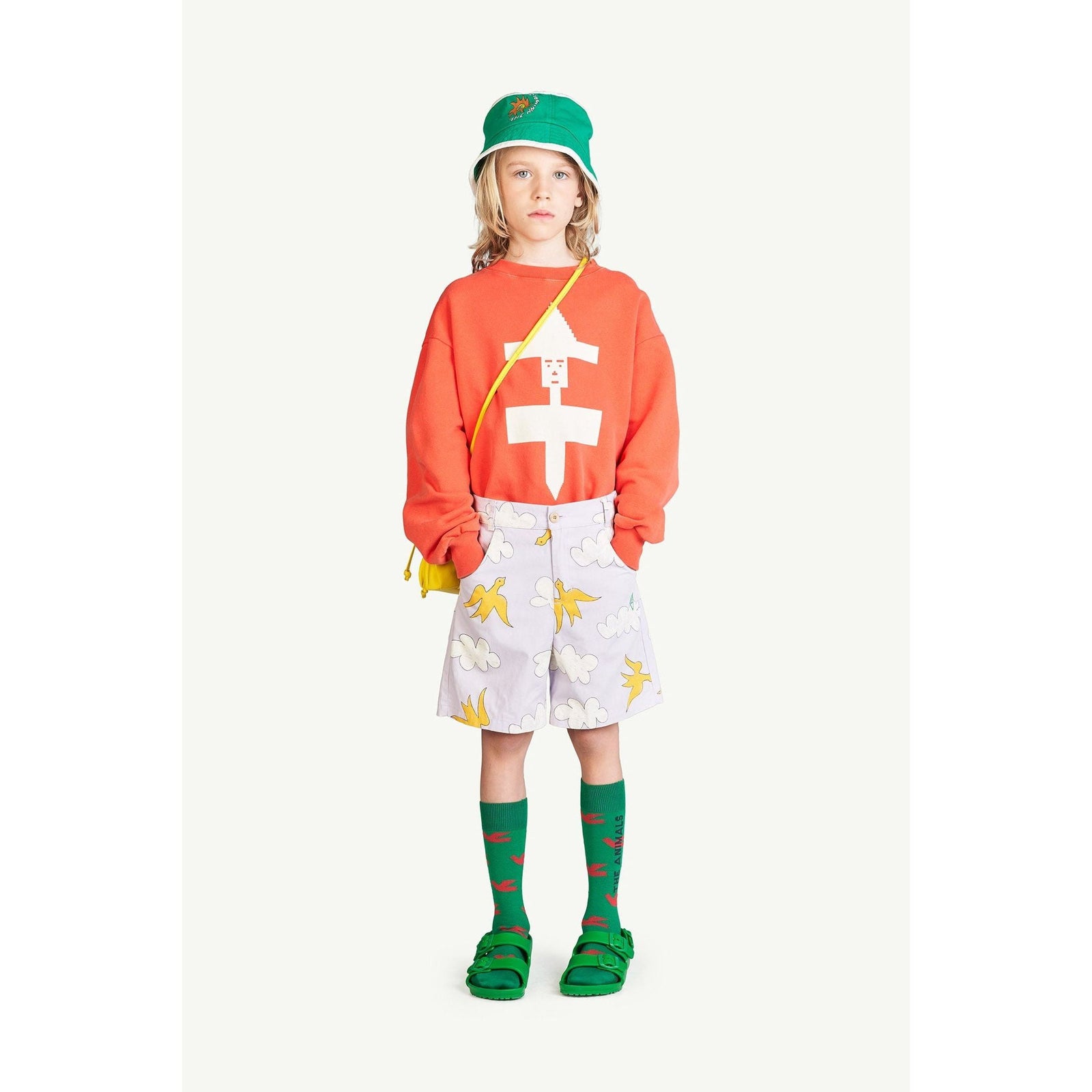 Clouds Lavand Pig Pants