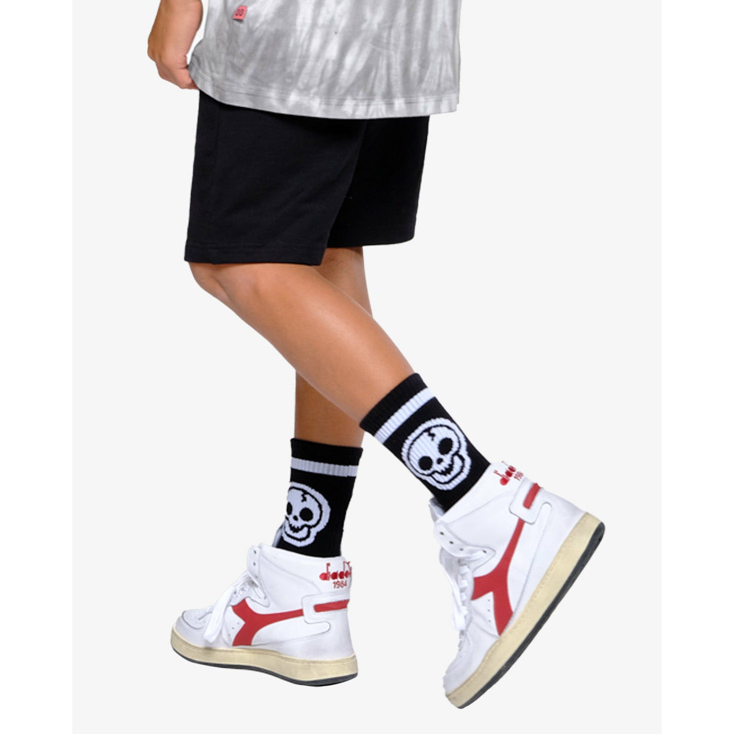 Skull Skate Socks