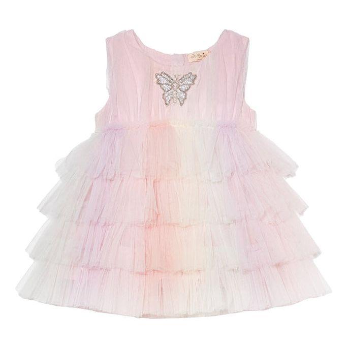 Bebe - Musical Butterfuly Tulle Dress - Pink Life Mix