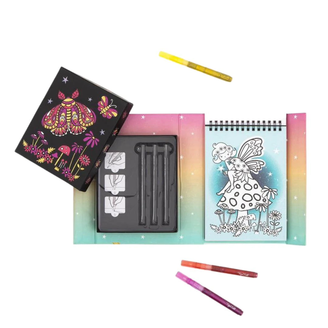 Glitter Colouring Set - Night Garden