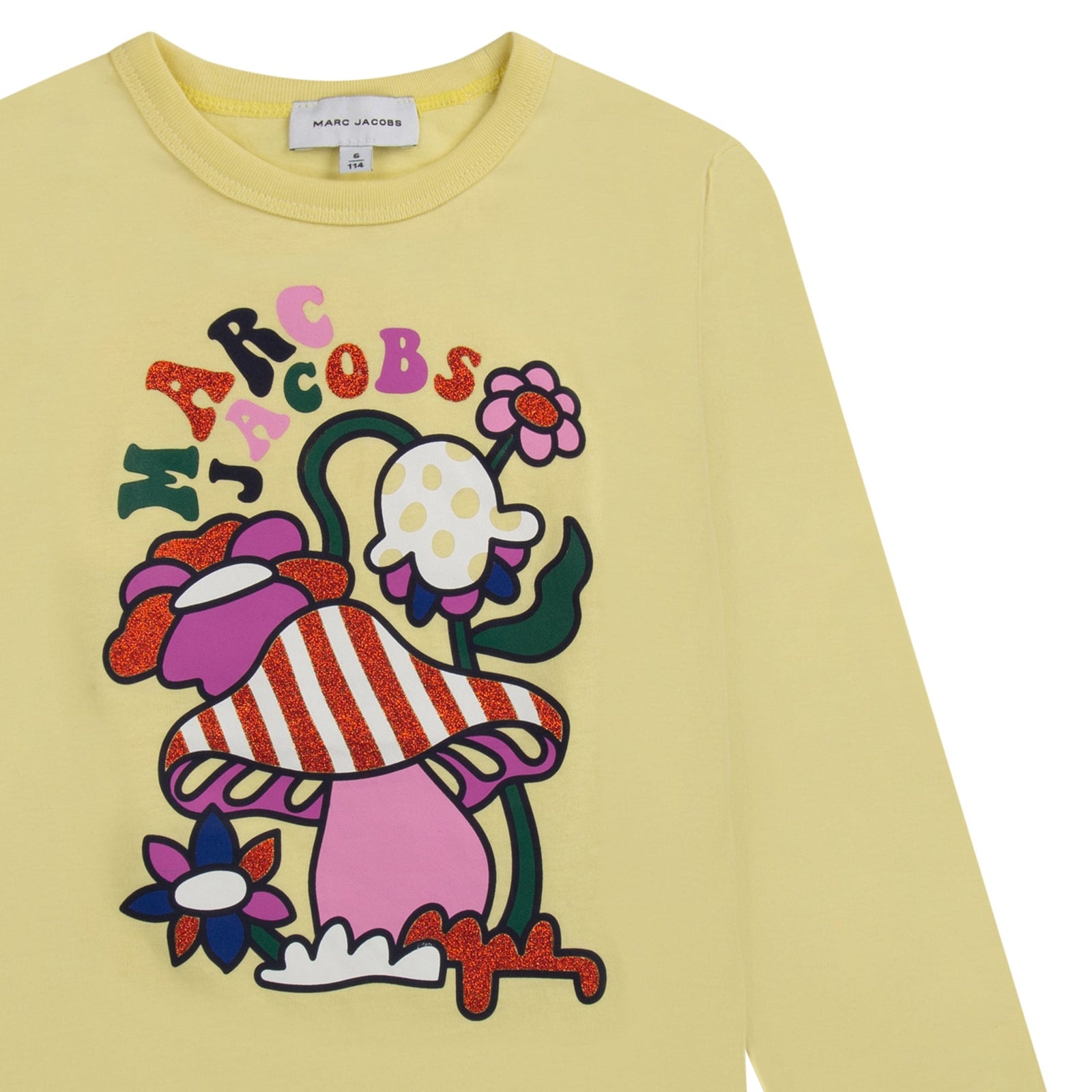 Colourful Print T-Shirt - Straw Yellow