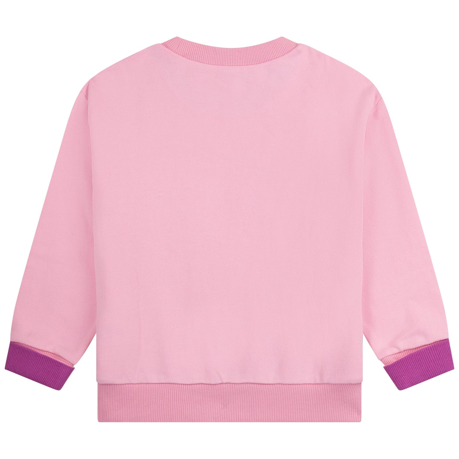 Sweatshirt With Badges - Pink
