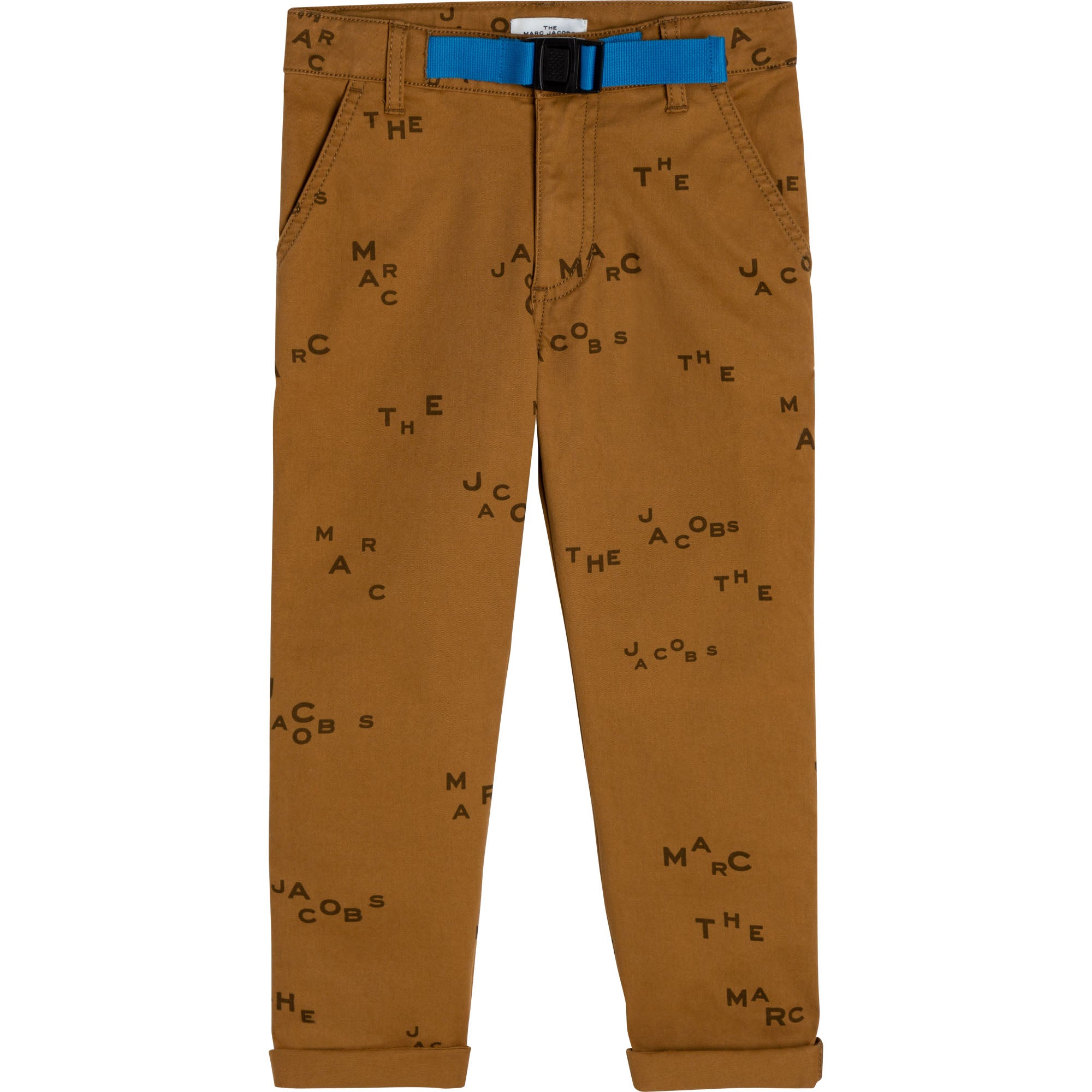 Cargo Trousers With Belt - Light Chocolate