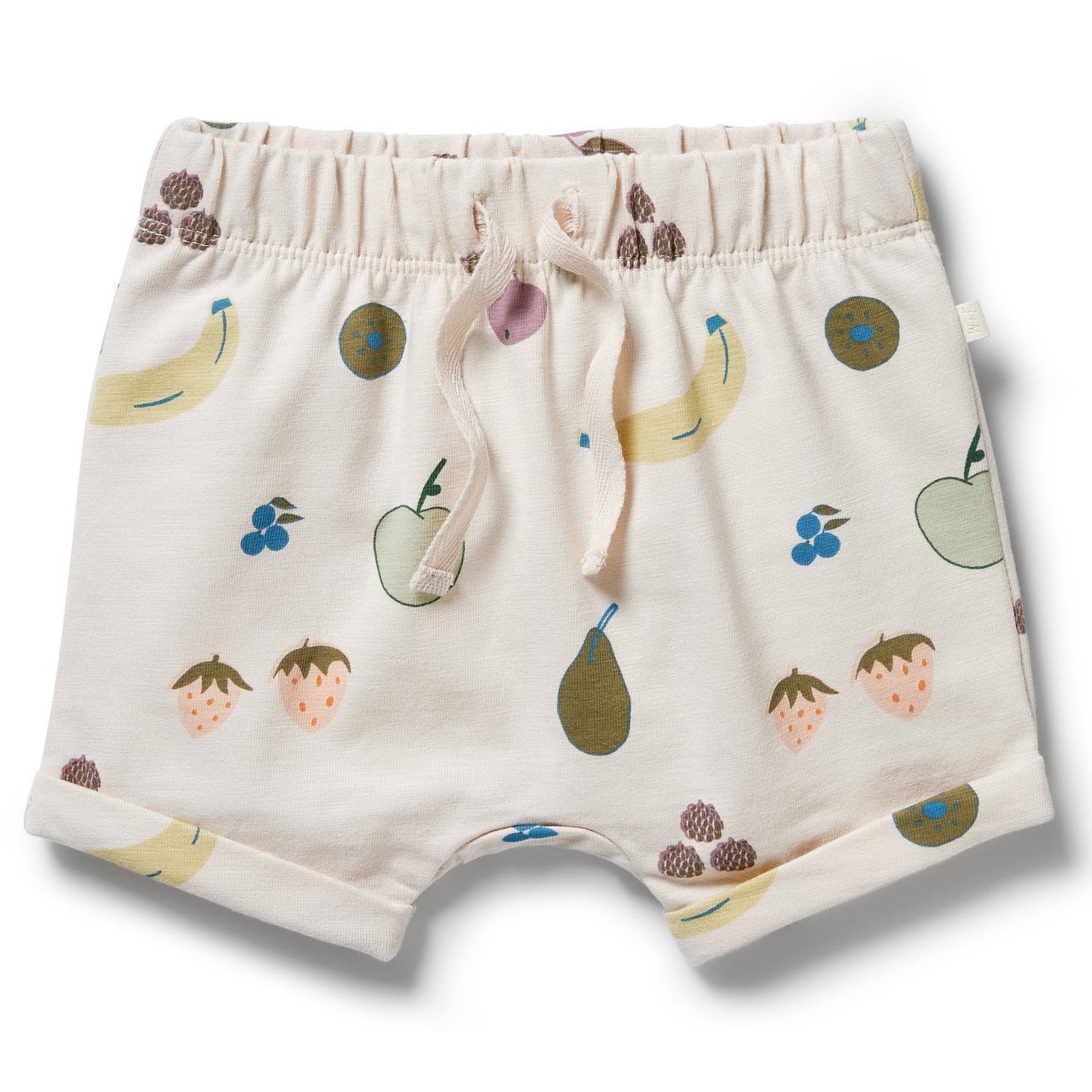 Organic Tie Front Short- Fruity