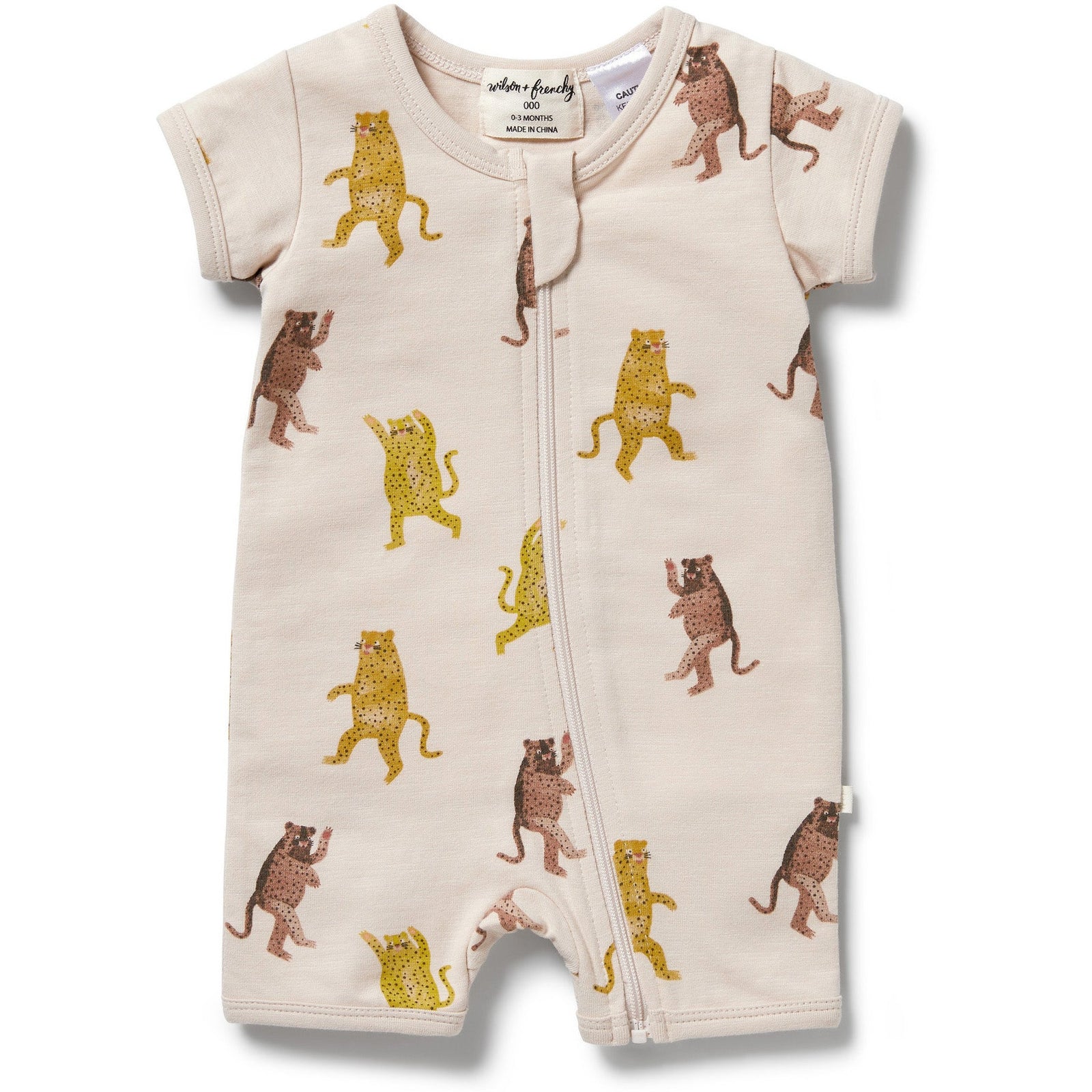 Organic Boyleg Zipsuit- Roar