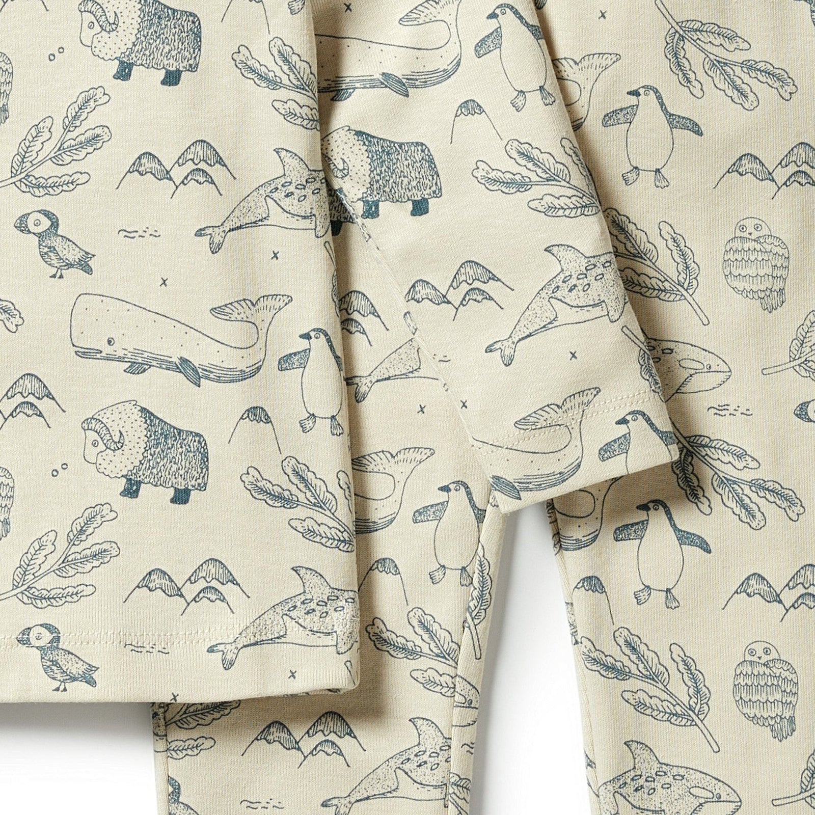 Arctic Blast - Organic Long Sleeve Pyjamas