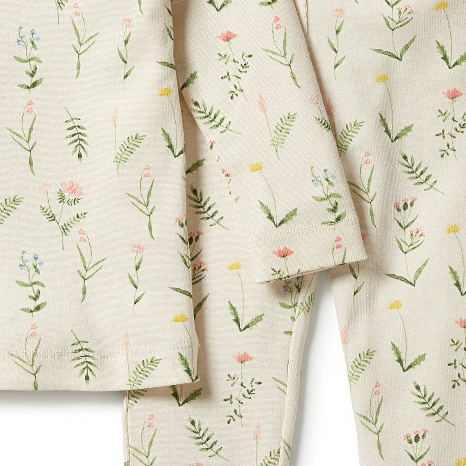 Wild Flower - Organic Long Sleeve Pyjamas