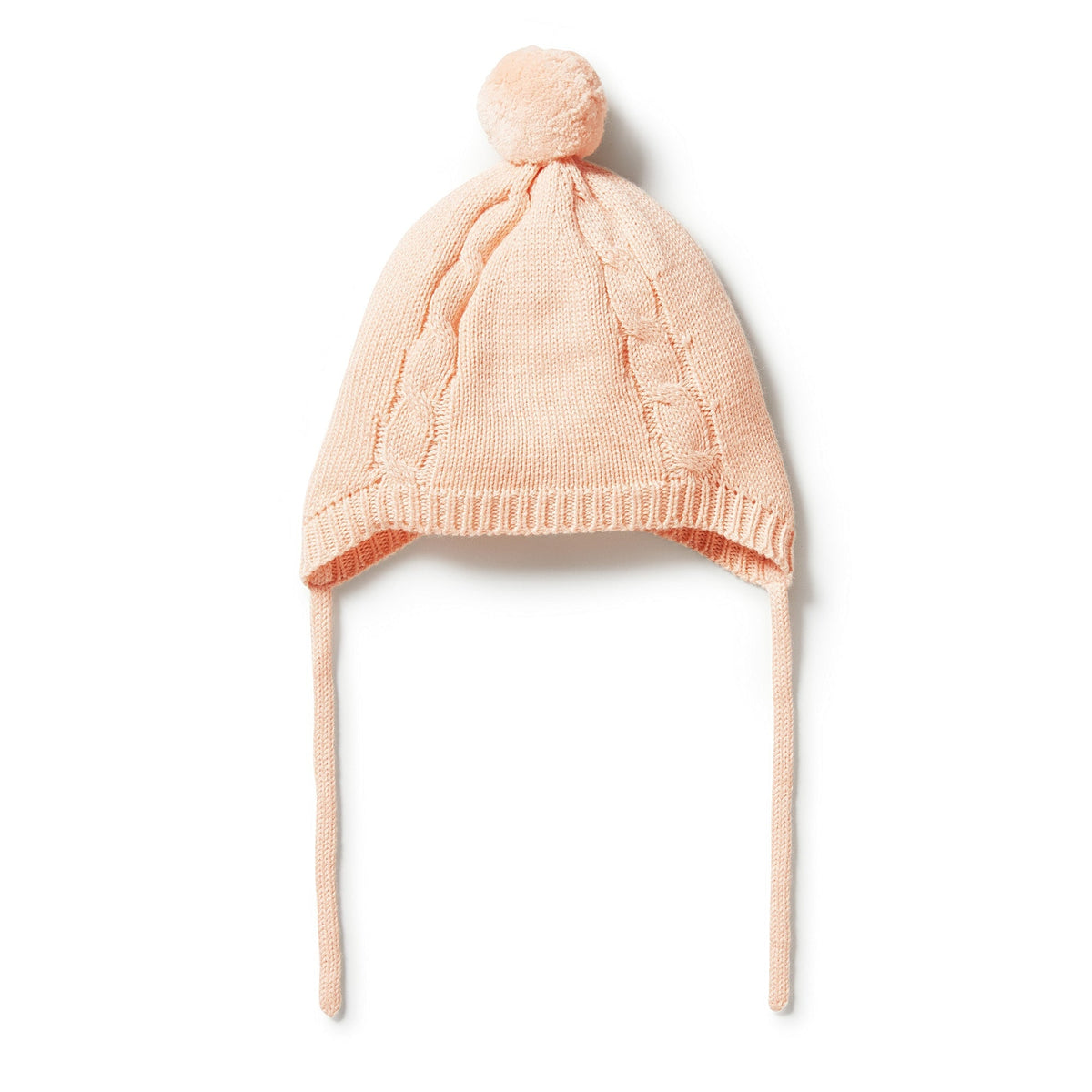 Shell - Knitted Mini Cable Bonnet