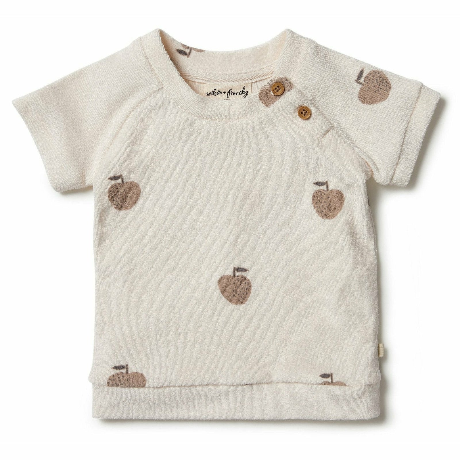 Organic Terry Sweat - Apple Papple