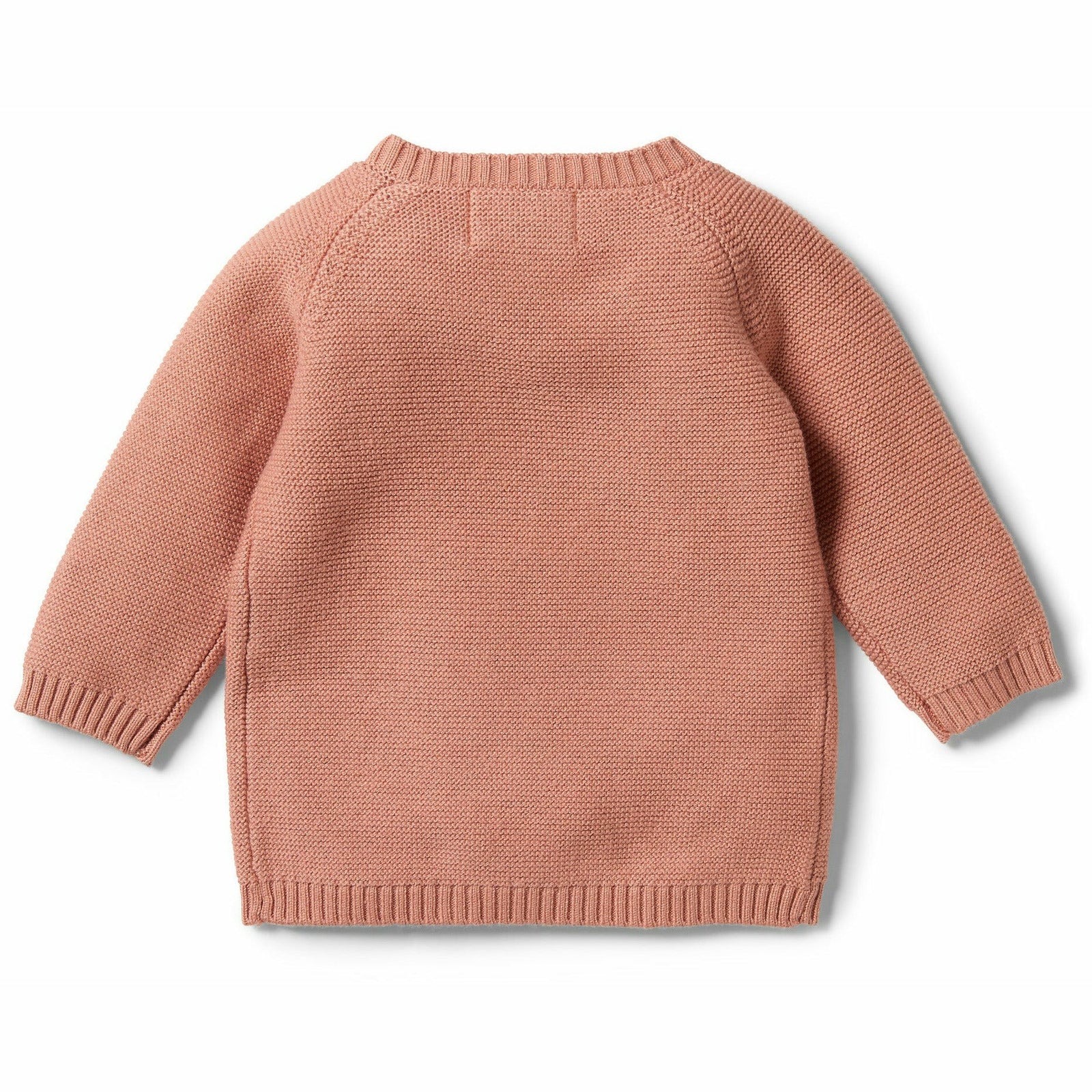 Knitted Kimono Cardigan - Cream Tan