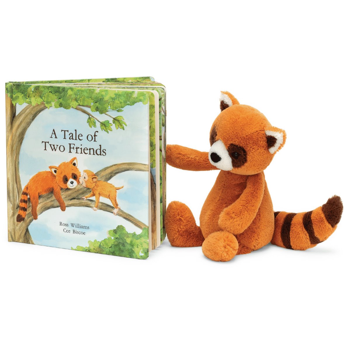 The Tale of Two Friends Book (Bashful Red Panda)