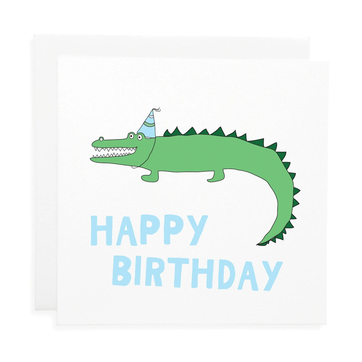 Crocodile Birthday Card L