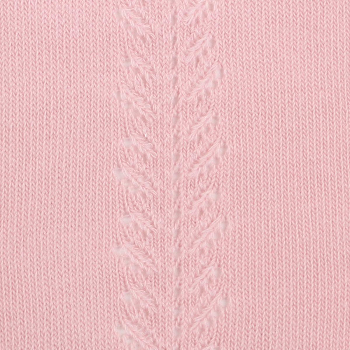 Dusky Pink Pointelle Tights