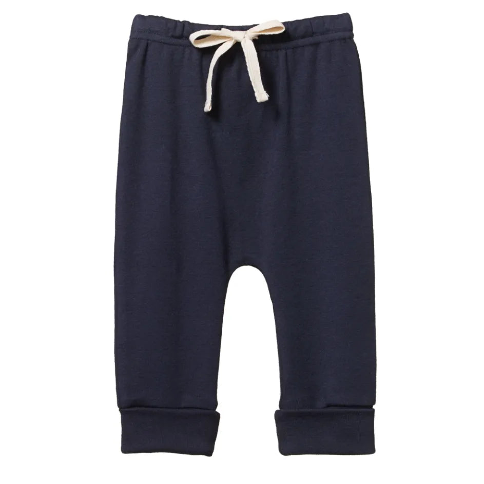 Drawstring Pants - Navy