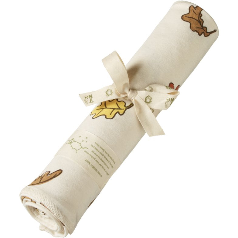 Oak Leaf Natural Print Wrap