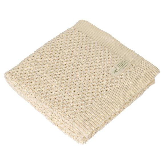 Natural- Bassinet Honeycomb Blanket