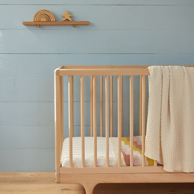 Natural- Bassinet Honeycomb Blanket