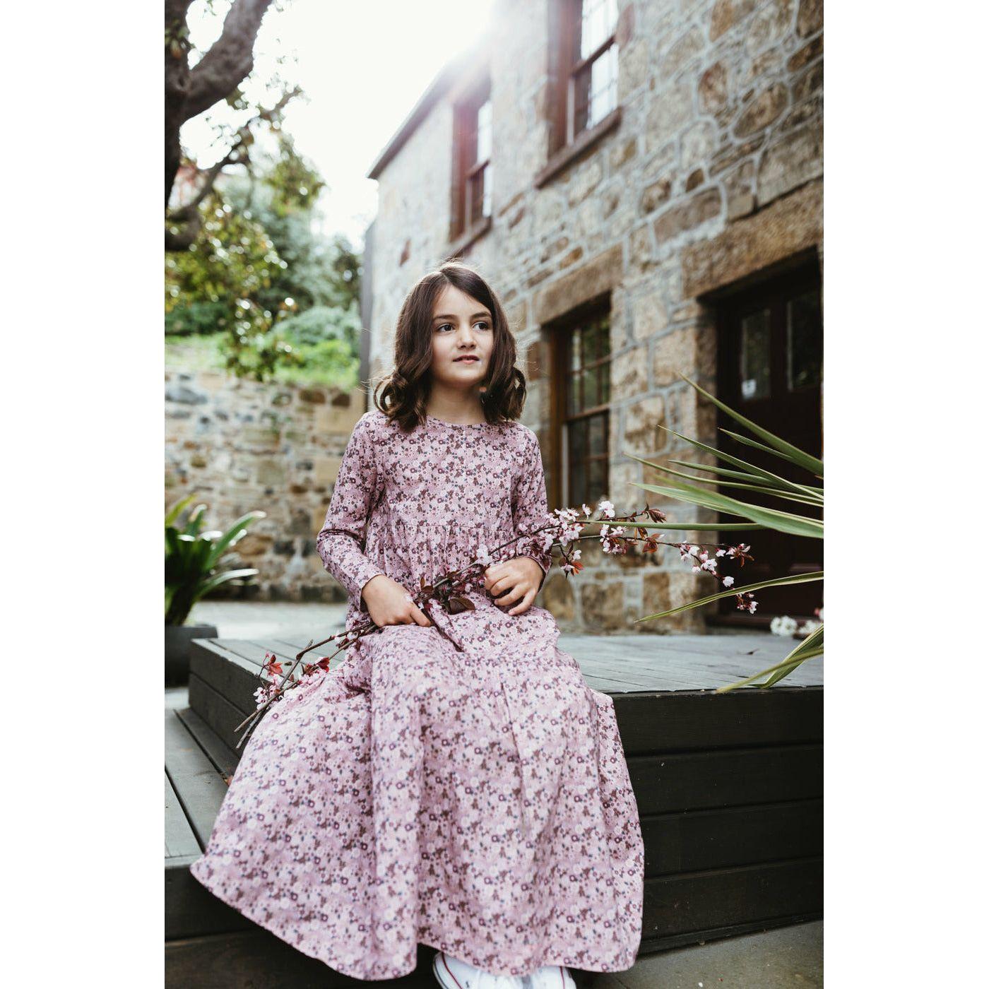 Kingston Dress - Rose Ditzy Floral