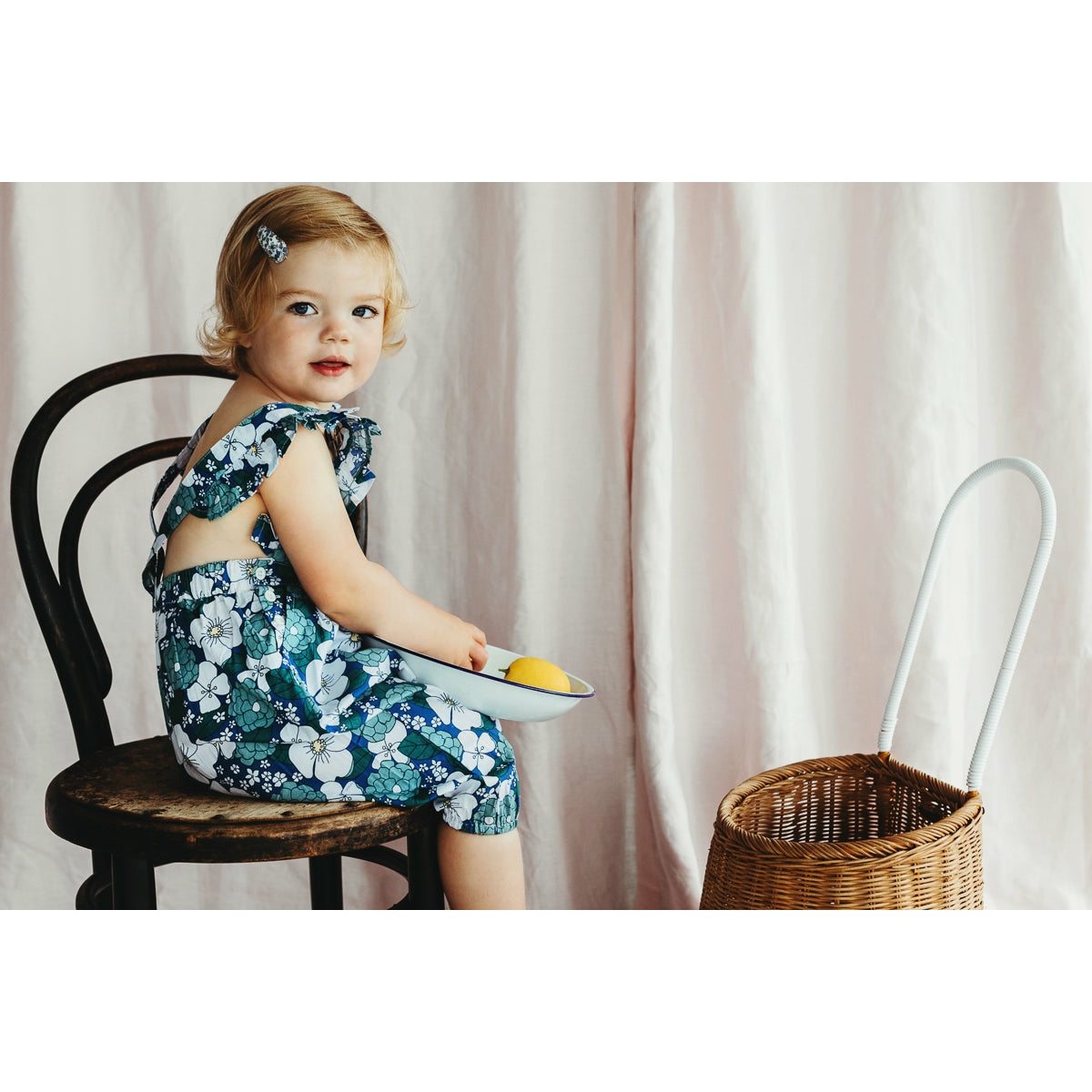 Mia Playsuit - Dahlia Print