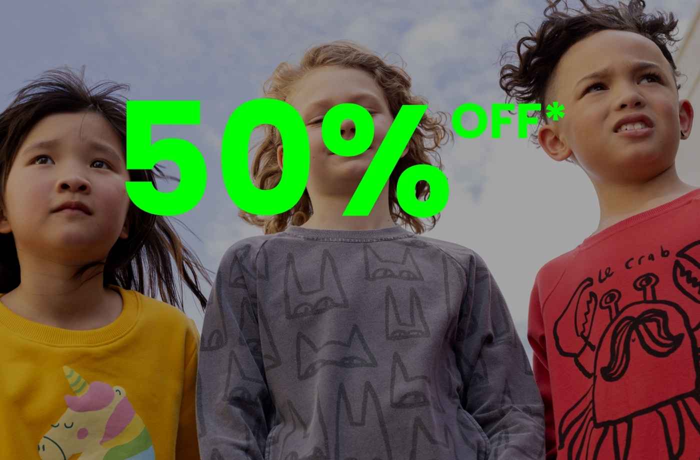 50% Off SALE