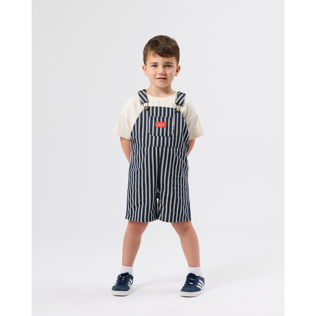 Railroad Stripe Burton Overalls