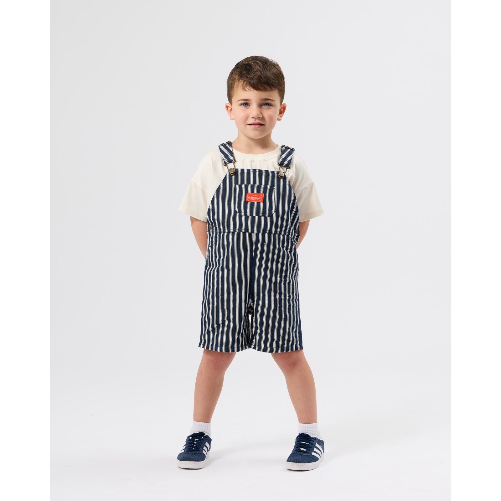 Railroad Stripe Burton Overalls