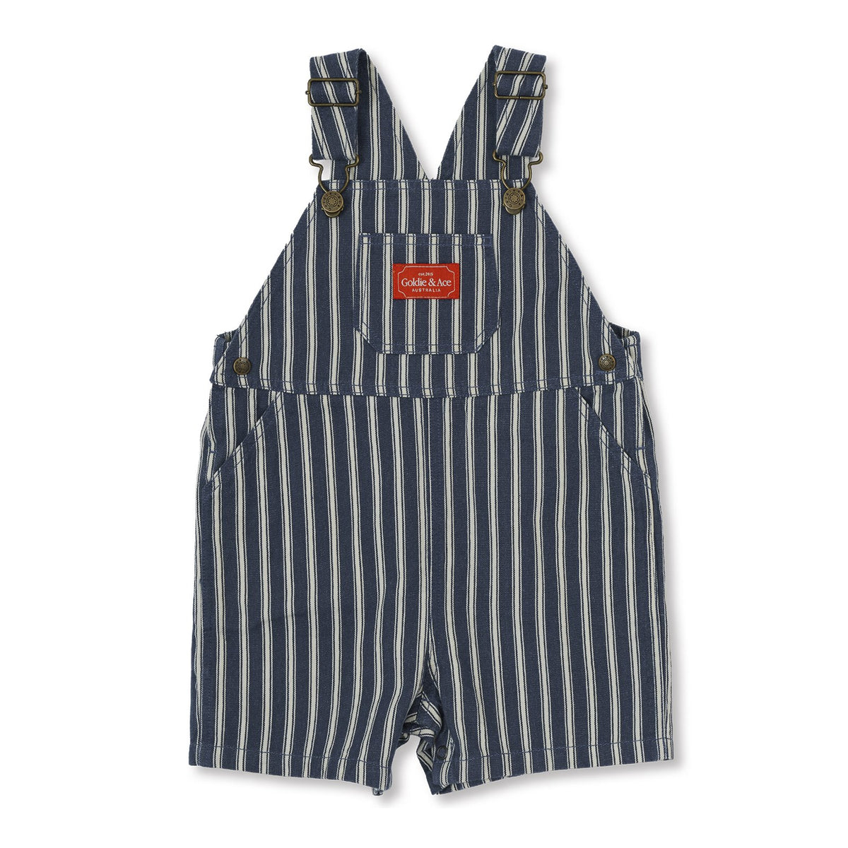 Railroad Stripe Burton Overalls