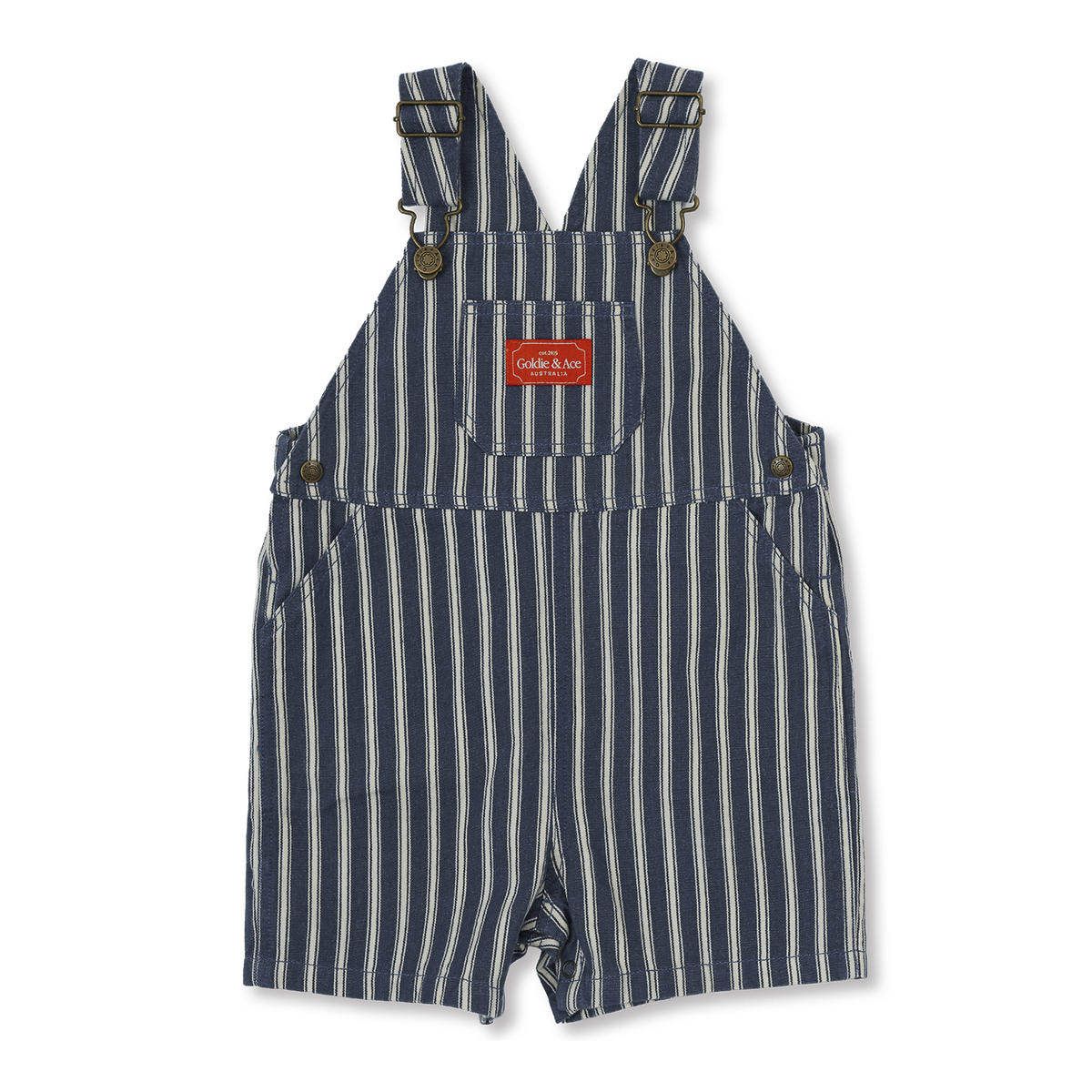 Railroad Stripe Burton Overalls